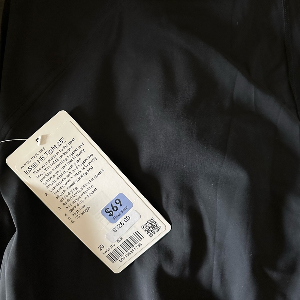 Lululemon black leggings